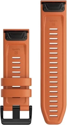 Rrip për smartwatch QuickFit® 26 Bands, Silicone, Ember Orange