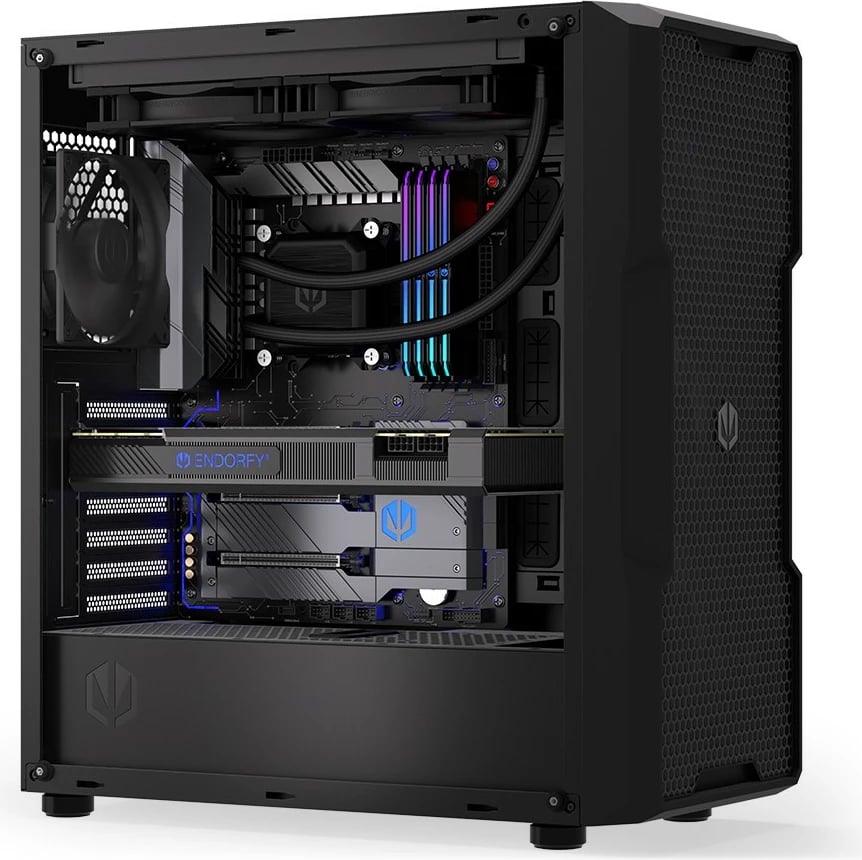 Ftohës me ujë për procesor Endorfy Navis F280, 2x140mm, i zi