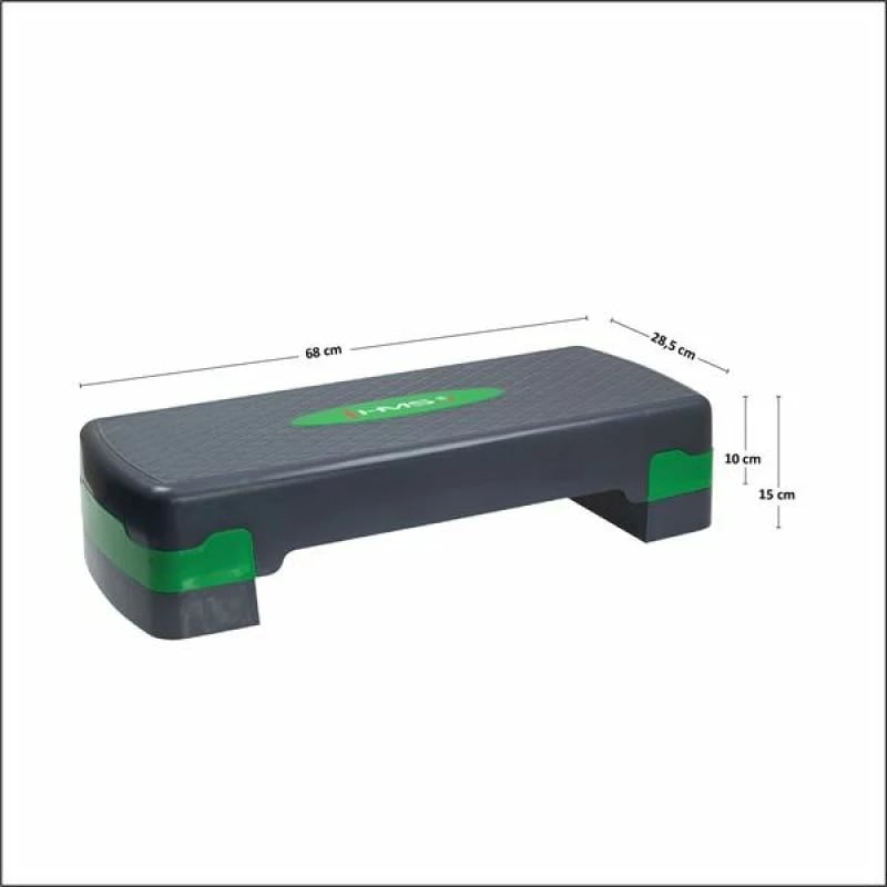Step aerobiku HMS, gjelbër/gri