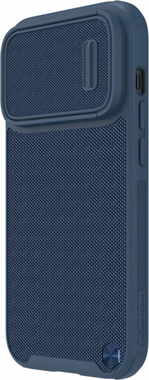 Mbështjellës Nillkin Textured S Case për iPhone 14 Pro Max me mbrojtje kamere, Blu