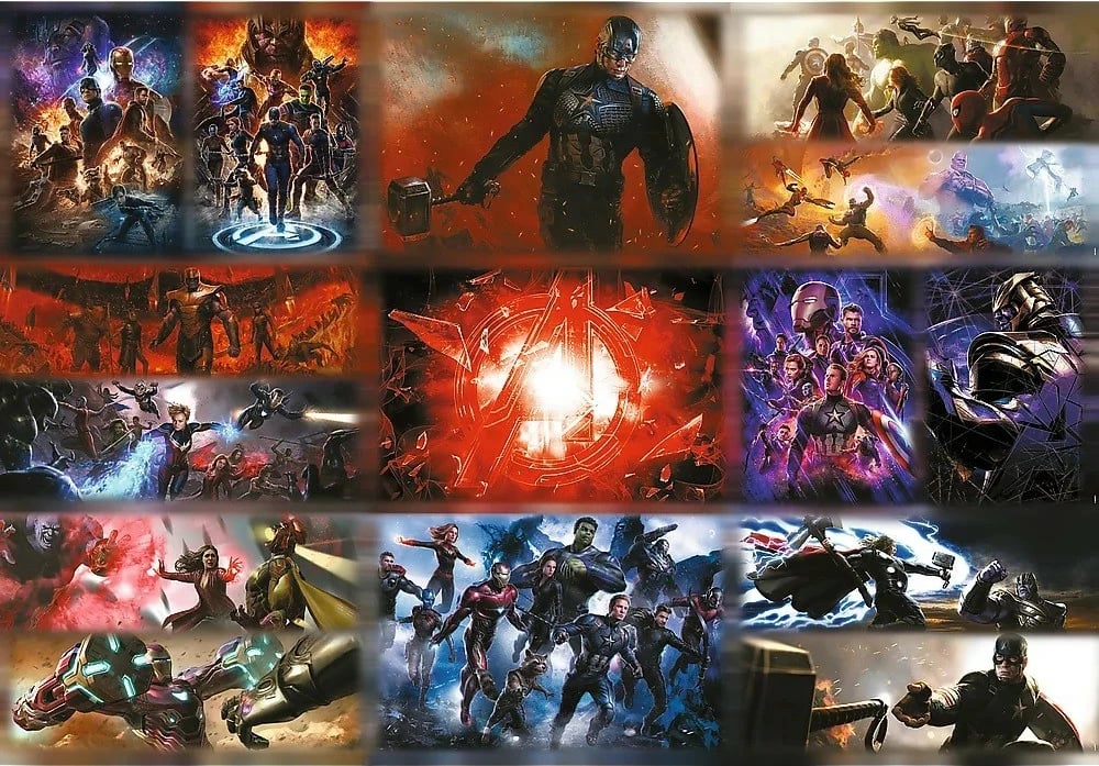 Puzzle Trefl Ultimate Marvel Collection 13500 pjesë, me poster Puzzle Trefl Ultimate Marvel Collection 13500 pjesë, me poster