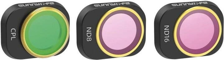 Set filtrash për dron Sunnylife N4P-FI725, për DJI Mini 4 Pro, CPL, ND8, ND16