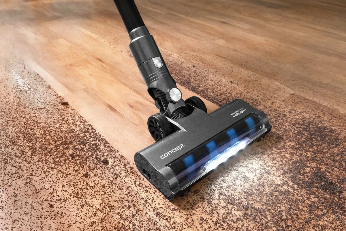 Fshesë elektrike pa kabllo Concept VP6040, 2-në-1, 1L, Blu e errët