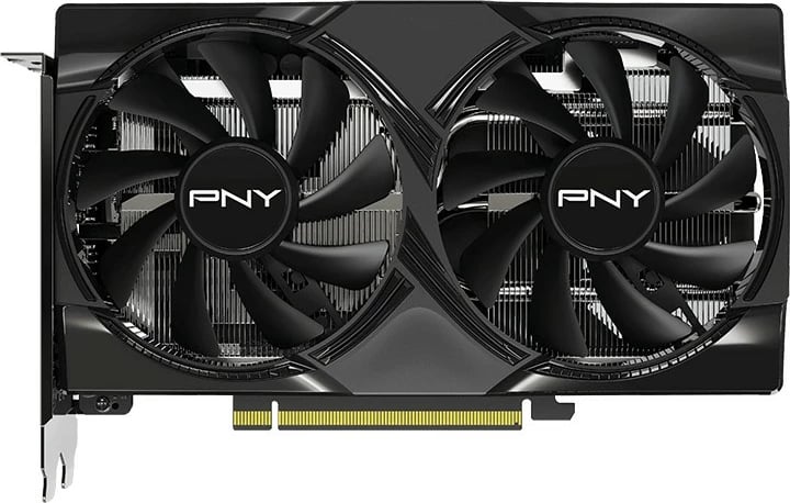 Kartë grafike PNY RTX 5060 8GB GDDR7, dy ventilatorë, e zezë
