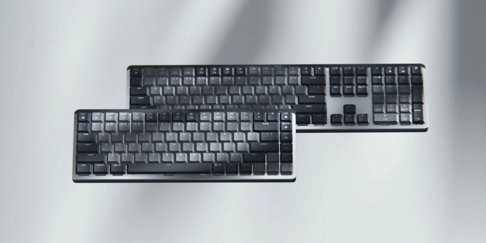 Tastierë mekanike Logitech MX Mechanical, Bluetooth, full-size, grafit