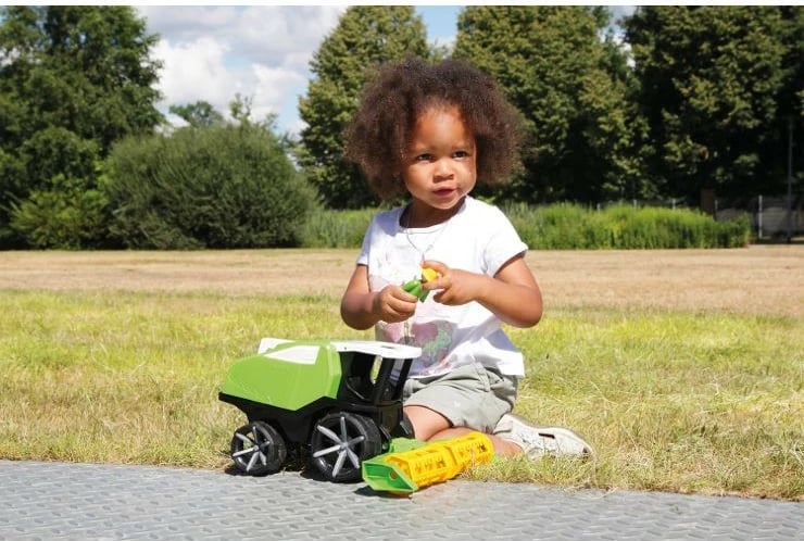 Lodër korrëse Lena Truxx2 me figurë, plastikë, e gjelbër/e verdhë/e zezë/e bardhë, 37cm Lodër korrëse Lena Truxx2 me figurë, plastikë, e gjelbër/e verdhë/e zezë/e bardhë, 37cm