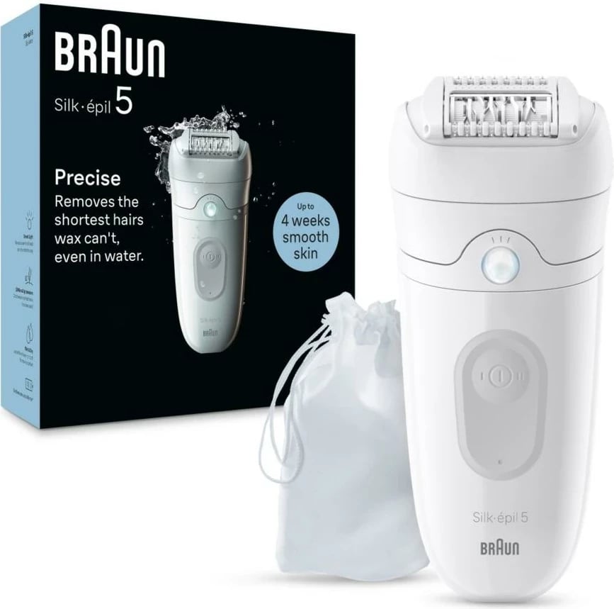 Epilator Braun Silk-épil 5 SE5011 i bardhë