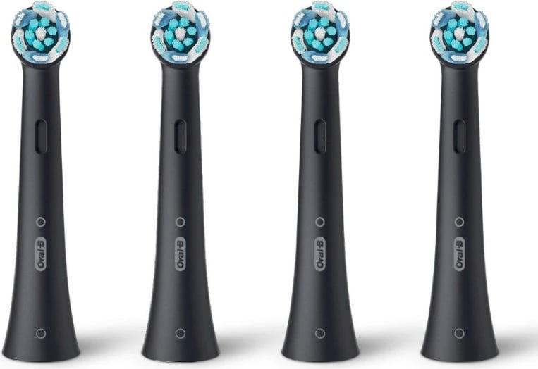 Koka zëvendësuese për brushë elektrike Oral-B iO Ultimate Clean, 4 copë, e zezë