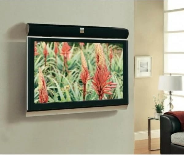 Mbajtëse muri për Soundbar Techly 020683, çelik, 10 kg, e zezë