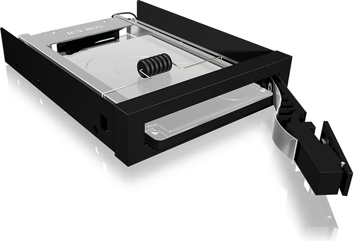 Kasë ICY BOX IB-2217ASTS, 3.5", për 2.5" SATA SSD/HDD, alumini, e zezë