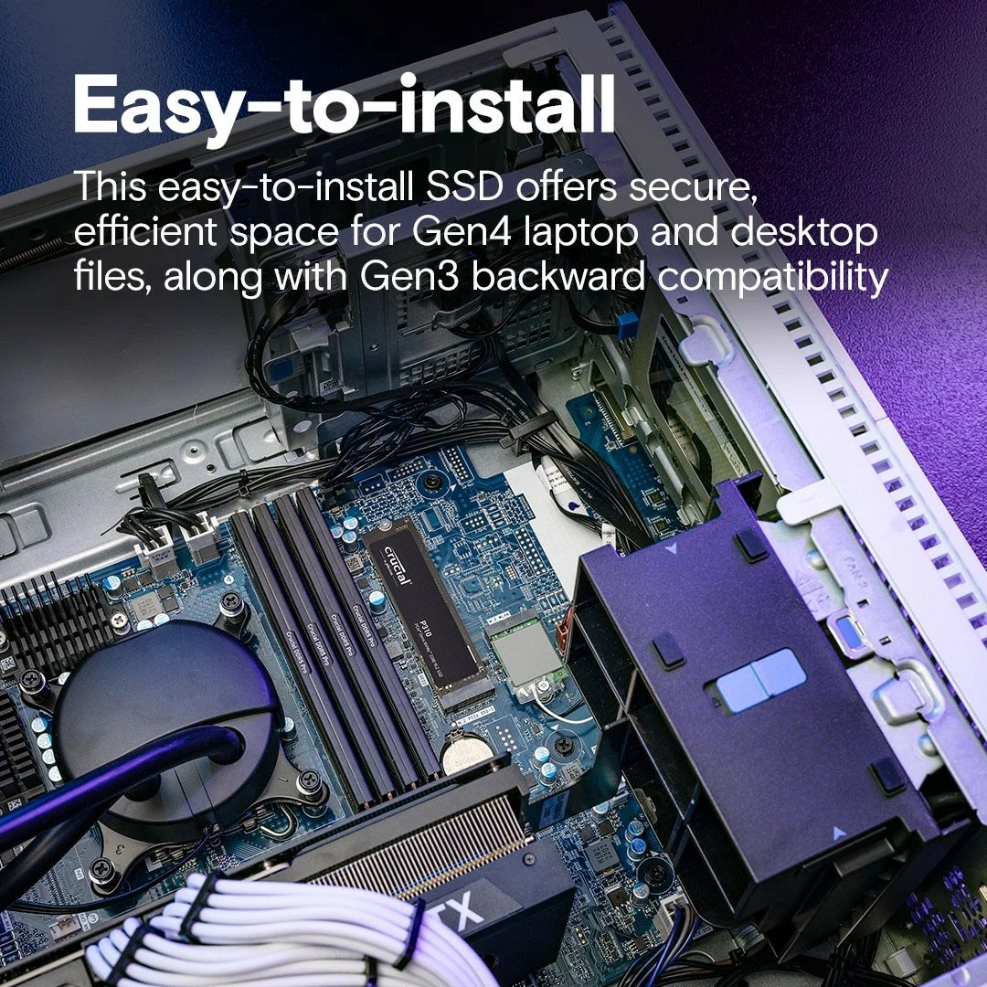 SSD Crucial P310, 2TB, M.2 NVMe PCIe 4.0, 2280