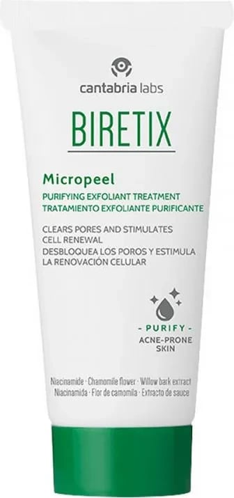 Exfoliant për fytyrë Cantabria Labs Biretrix Micropeel unisex 50ml