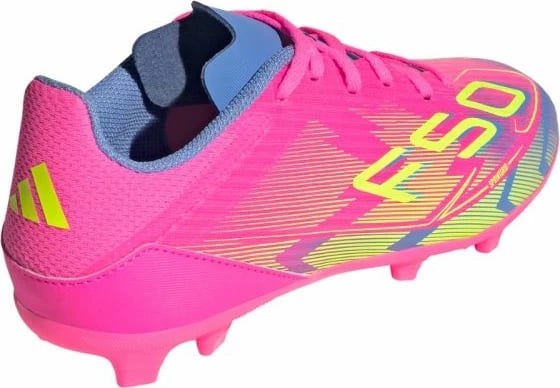 Çizme futbolli adidas fëmijë, rozë