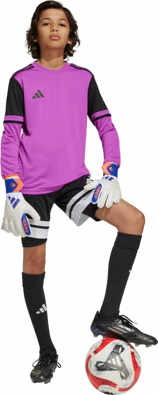 Fanellë portieri për fëmijë adidas, vjollcë