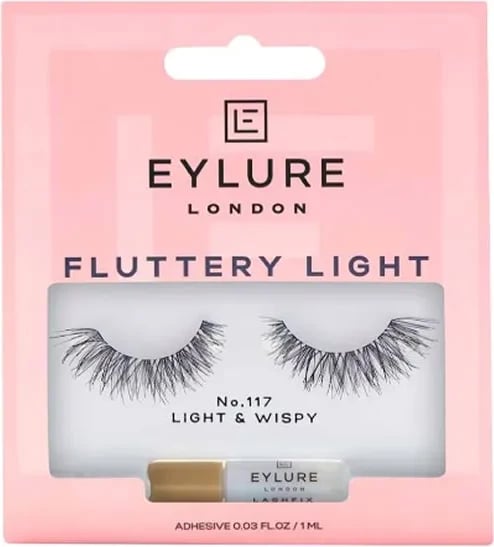 Qerpikë artificialë Eylure Fluttery Light Lashes 117