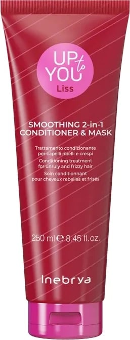 Balsam dhe maskë për flokë për femra Inebrya Up To You Liss Smoothing, 250ml