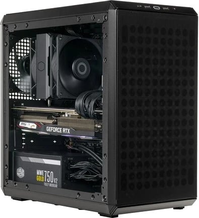Kasë Cooler Master MasterBox Q300L V2, MATX Mini Tower, e zezë