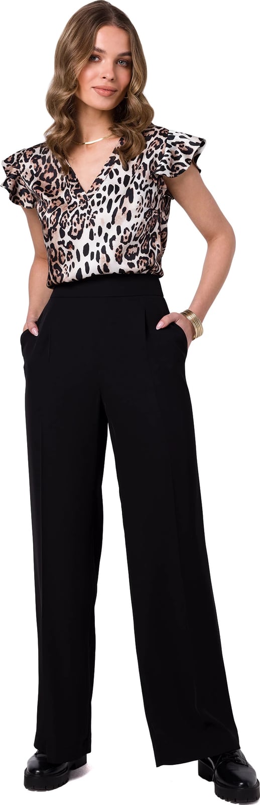 Pantalona femra Stylove 177226, të zeza