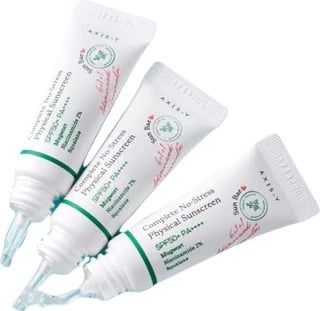 Krem fytyre për diell AXIS-Y Complete No-Stress Physical Sunscreen V.3 SPF50+ për femra, 10ml