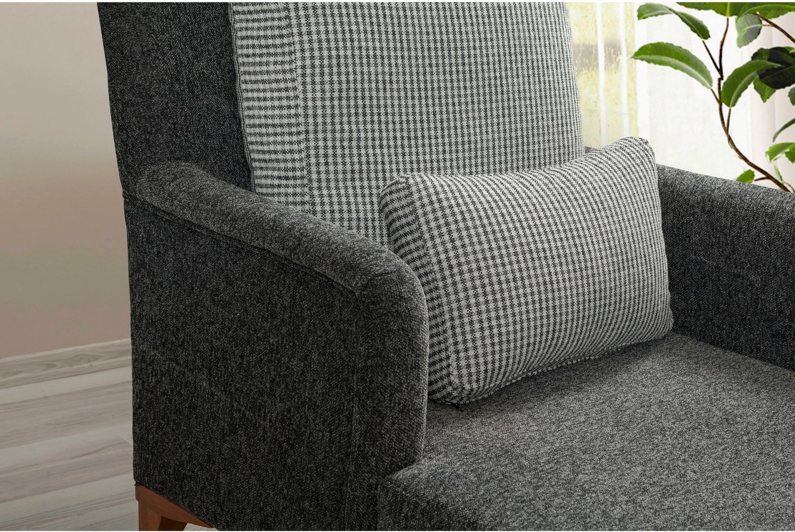 Divan Atelier del Sofa, ngjyrë antracit, Bifo
