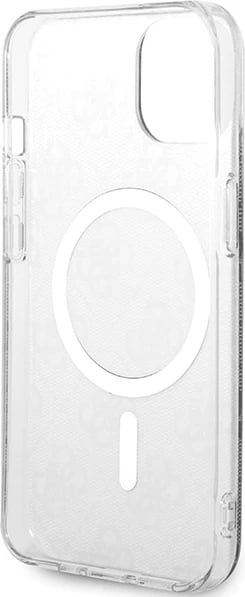 Mbështjellës Guess 4G MagSafe për iPhone 15, i zi