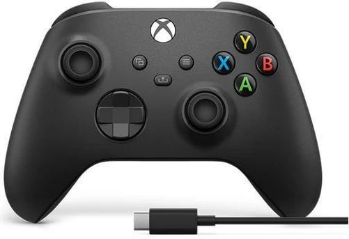 Kontroller Xbox Series X/S Microsoft me kabllo, i zi