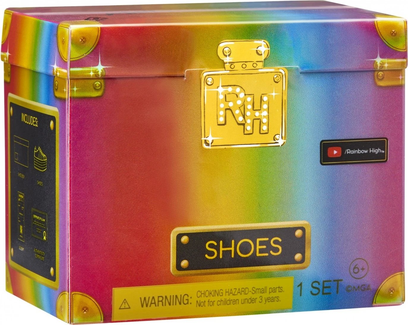 Aksesor këpucë për kukulla Rainbow High, MGA, 1 copë, shumëngjyrëshe