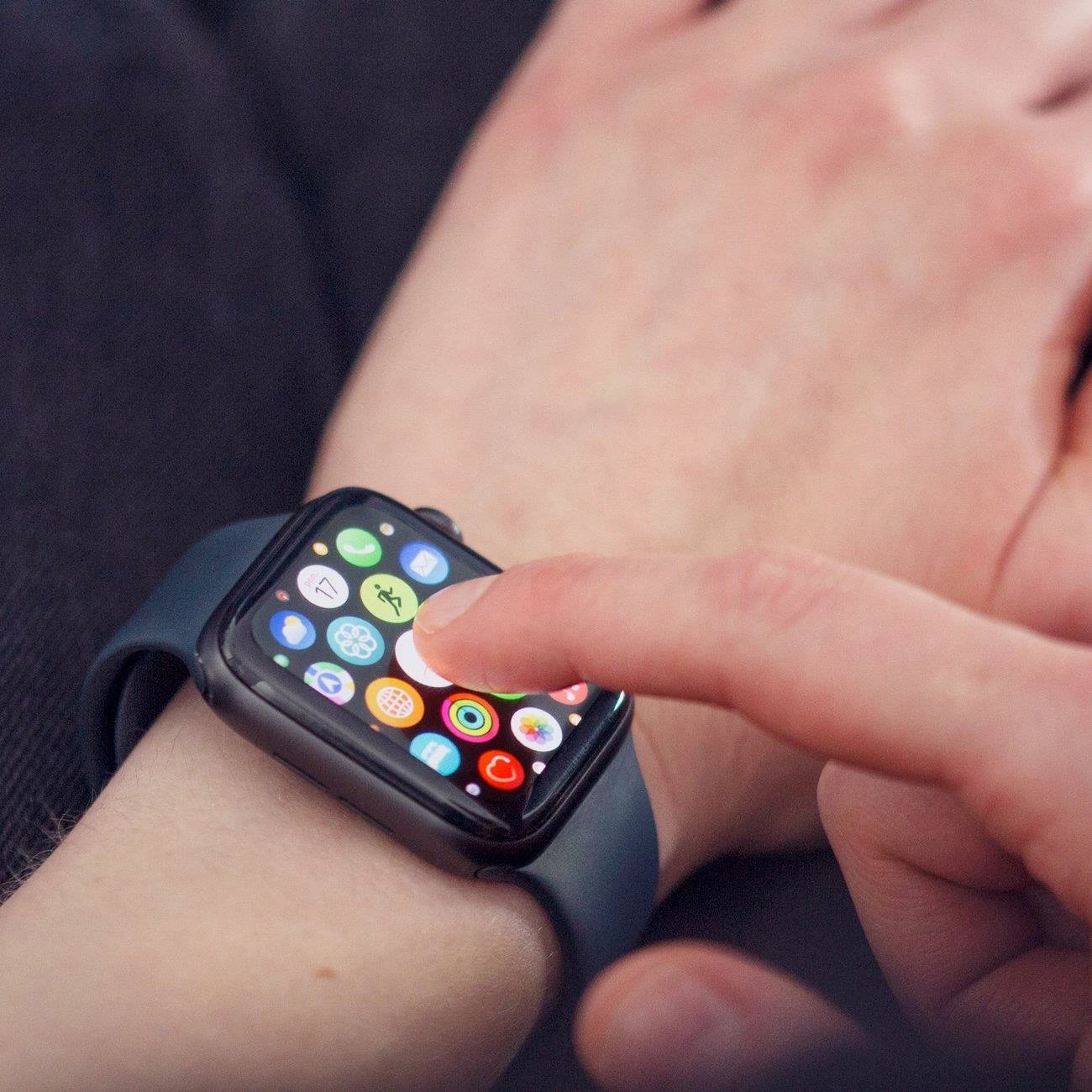Xham mbrojtës Wozinsky Watch Glass për Realme Watch 2 Pro, i zi