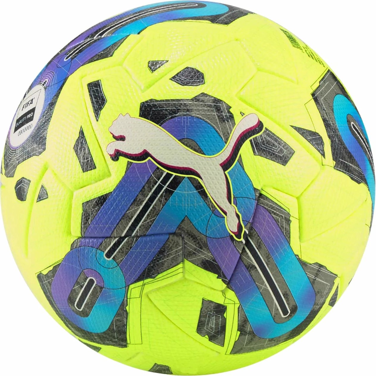 Top futbolli Puma për meshkuj, verdhë-kaltër