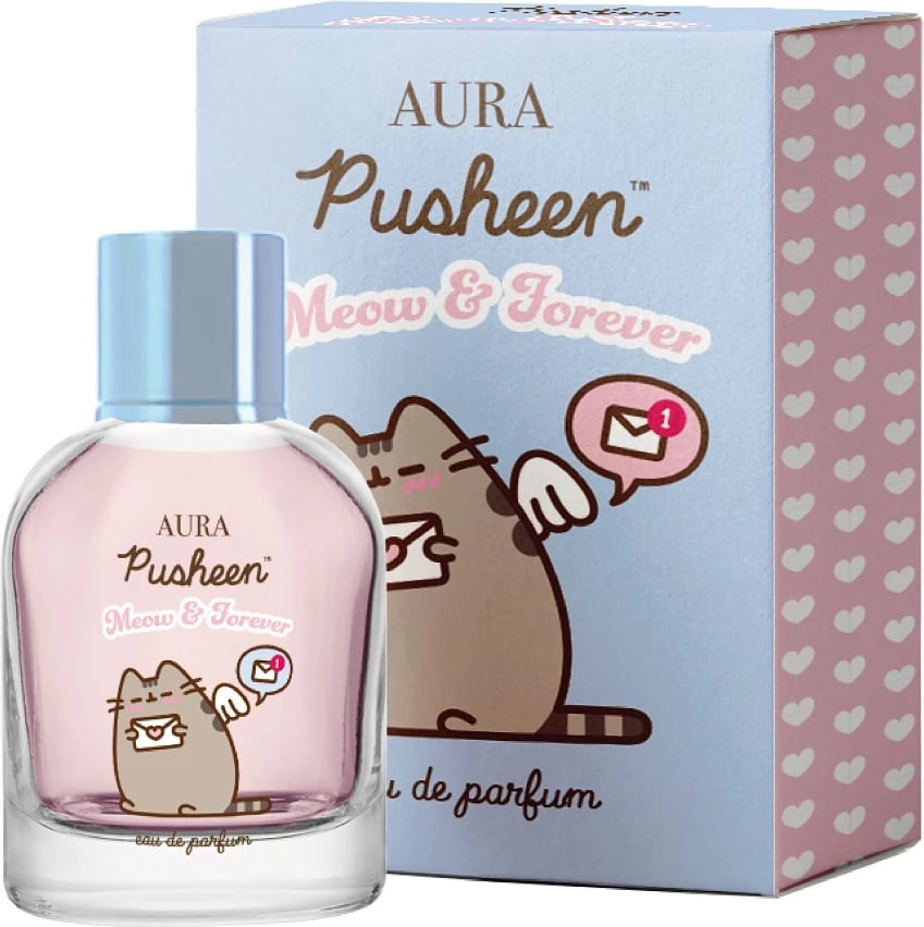 Eau de Toilette për fëmijë Pusheen Meow & Forever, 50ml