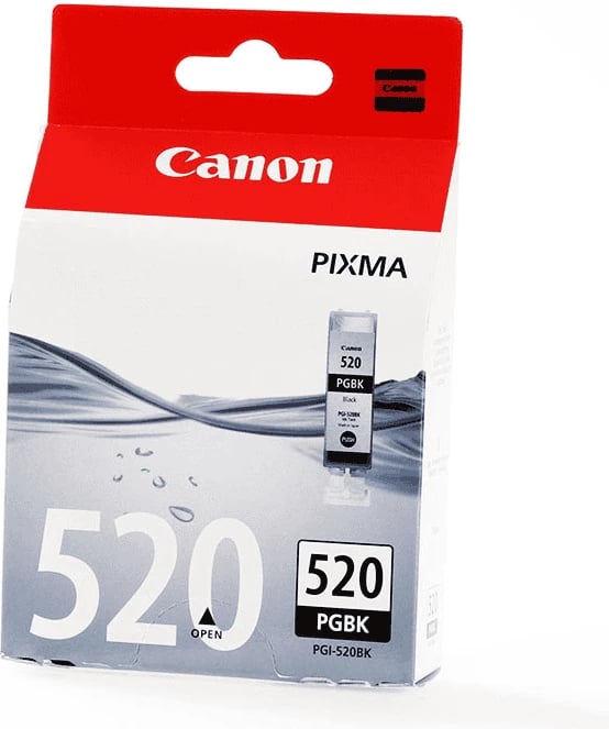 Kartushë bojë, Canon, PGI-520PGBK 2932B001, 19 ml 324 faqe, e zezë