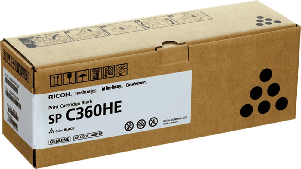 Toner, Ricoh, Type C360 (408184), 7000 faqe, i zi