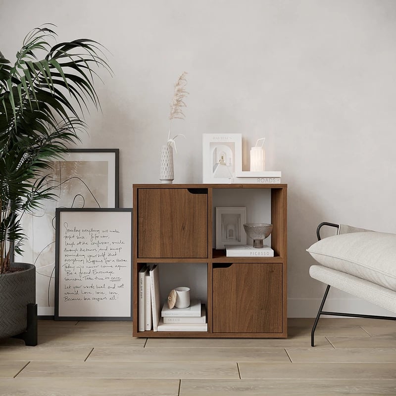 Raft librash Bookel, ngjyrë arre, 59.6x27.5x60.4cm