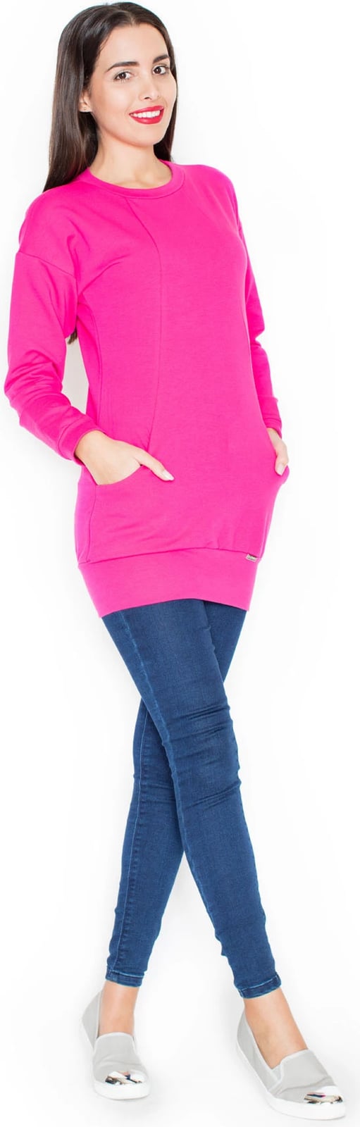 Sweatshirt femra Katrus 46887, rozë