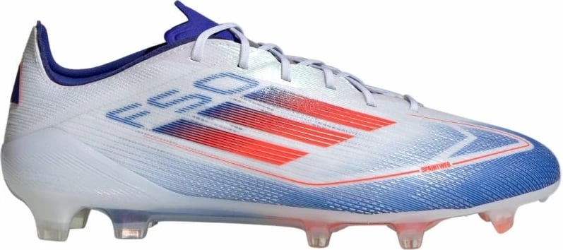 Atlete futbolli adidas për meshkuj, të bardha dhe blu