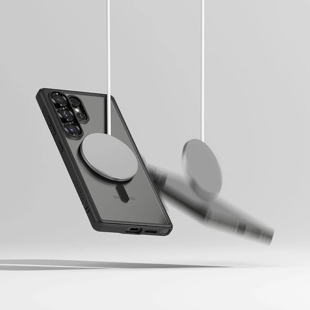Mbështjellës Ringke Fusion Bold MagSafe për Samsung Galaxy S25 Ultra, Zi