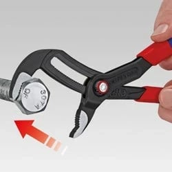 Knipex 87 21 250 kthetra, dorezë plastike, 250 mm, e kuqe