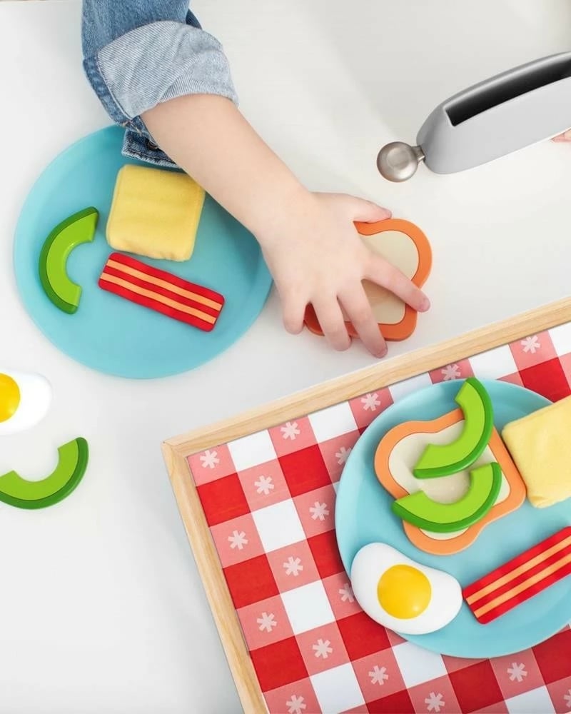 Set lodrash mëngjesi Skip Hop Let's Eat Breakfast Zoo, shumëngjyrësh