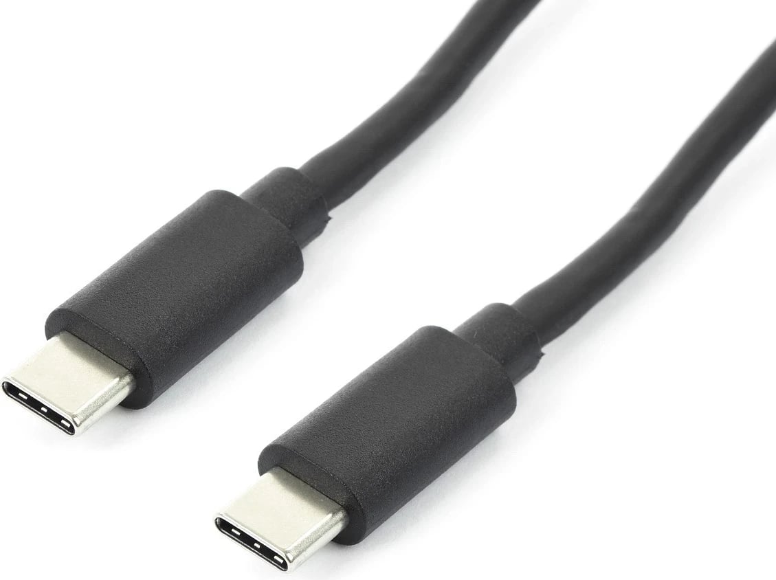 Kabllo Accura USB-C në USB-C 2.0m 100W, e zeza