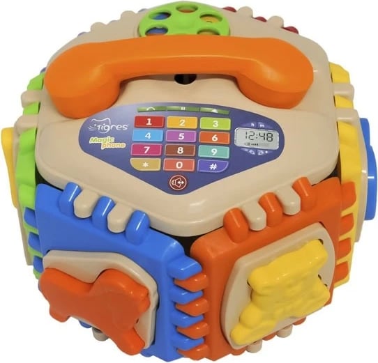 Lodër sorter Wader Magic Sorting Phone, 27 elemente, shumëngjyrëshe