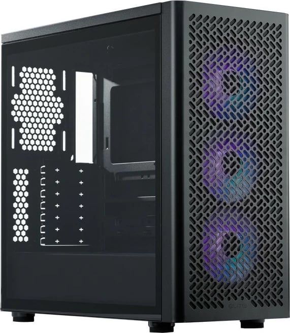 Kasë Cooler Master Elite 502 midi tower e zezë