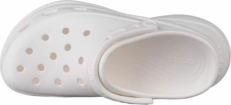 Papuqe për femra Crocs, të bardha