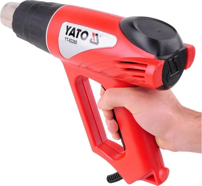 Pistoletë nxehtësie Yato YT-82288, 2000 W, E zezë, E kuqe