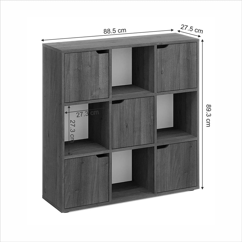 Raft librash Bookel, ngjyrë sonoma, 88.5x27.5x89.3cm