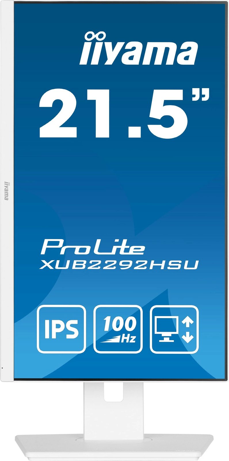 Monitor iiyama ProLite XUB2292HSU-W6, 21.5", Full HD, LED, Bardhë
