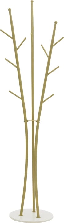 Varëse rrobash Marianni, metalik, ngjyrë ari-bardhë, 50x38x182cm