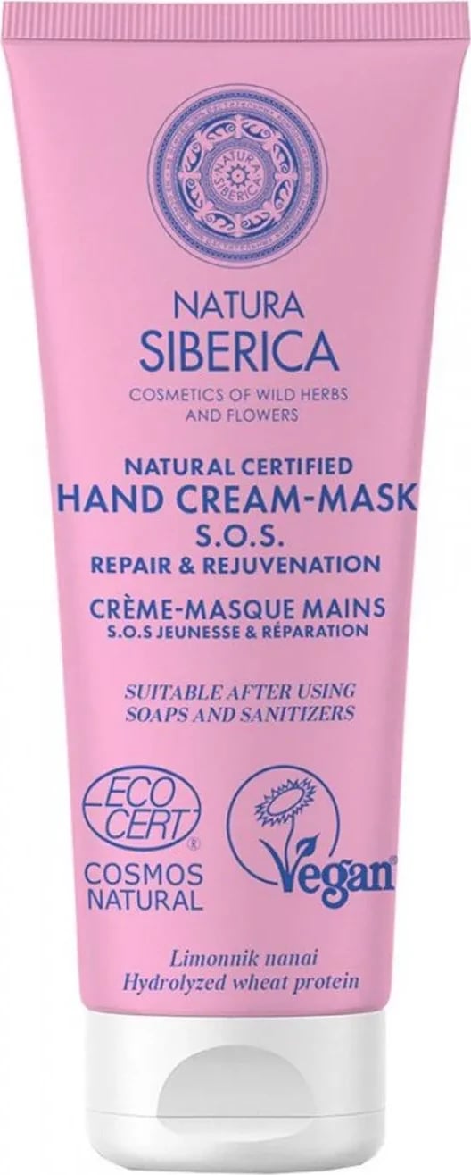 Krem për duar Natura Siberica SOS Repair & Rejuvenation 75ml
