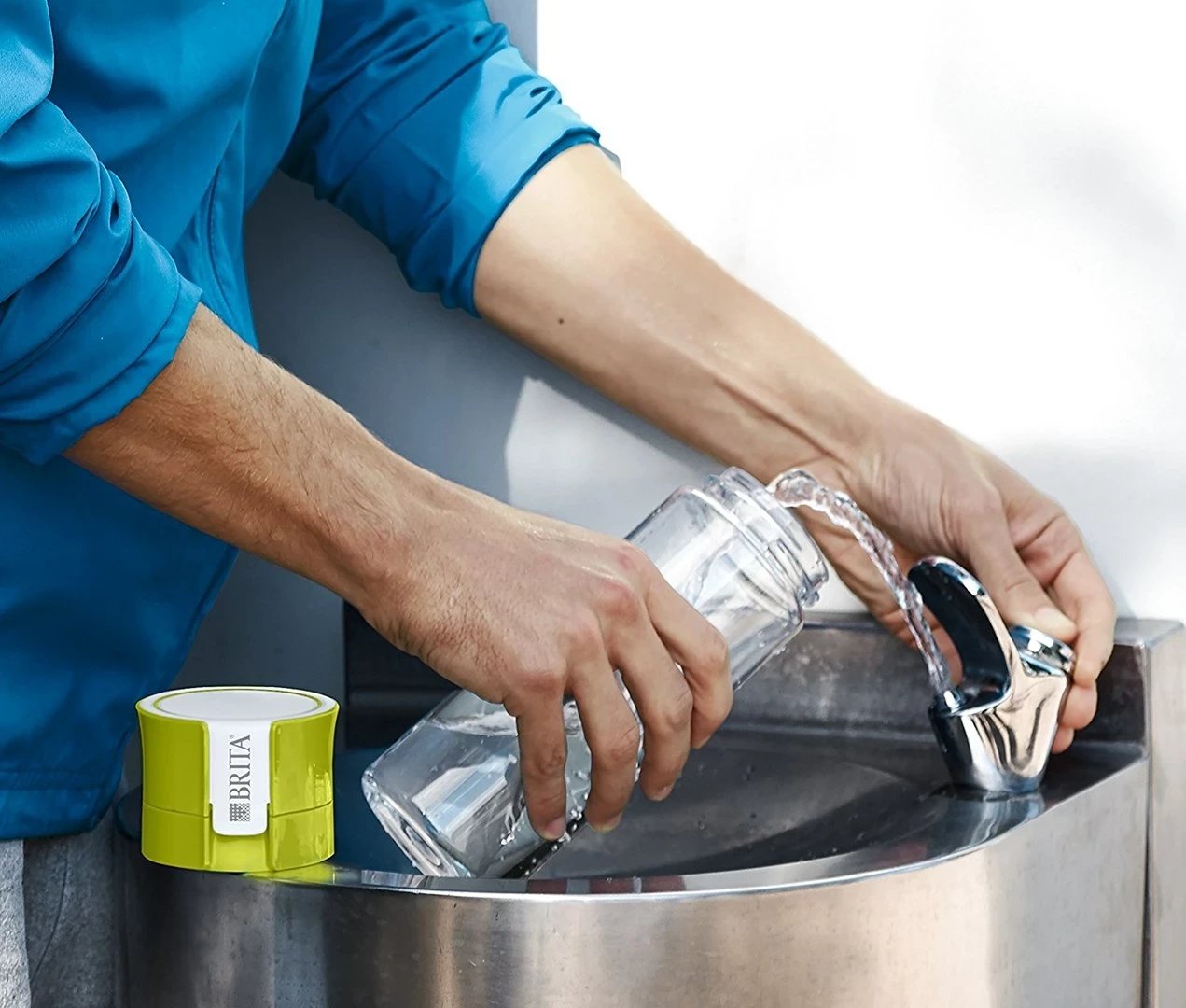Shishe me filtër BRITA Vital Fill&Go 0.6L, e gjelbër