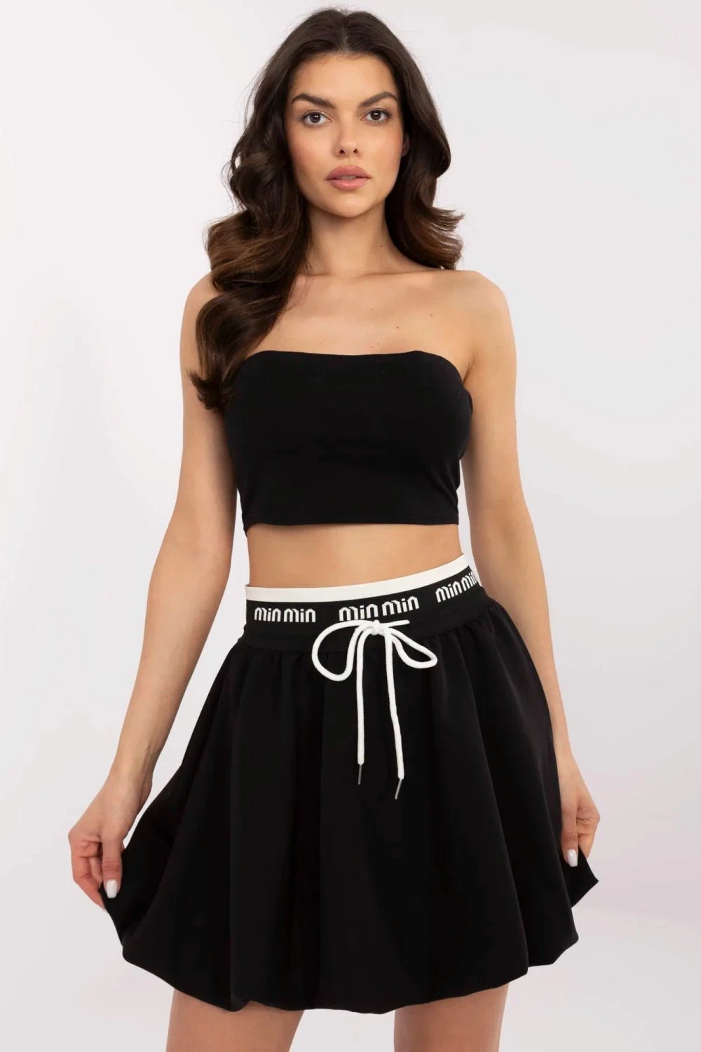 Fustan për femra Italy Moda 210884, e zezë