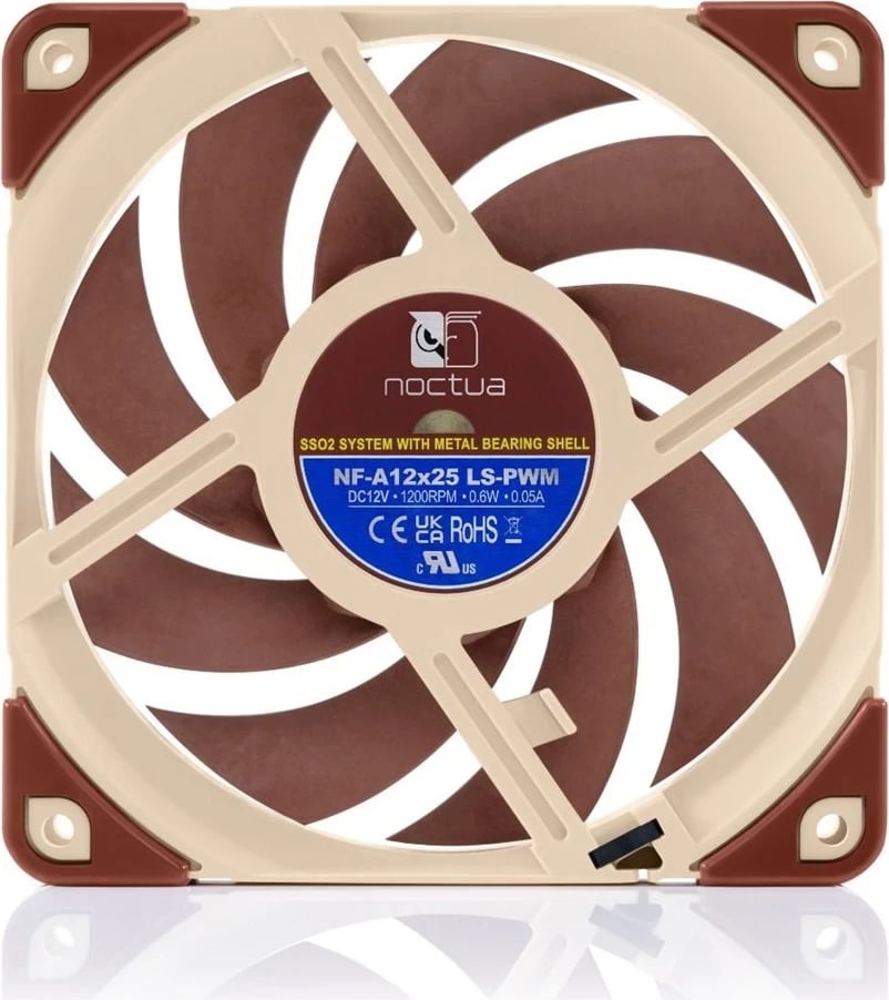 Ftohës Noctua NF-A12x25, 12cm, bronzë 